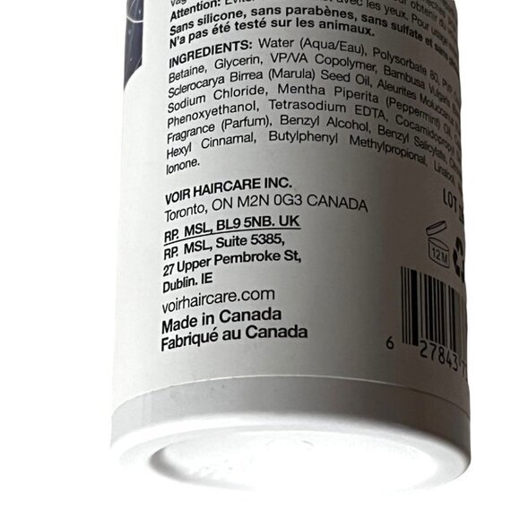 VOIR HAIRCARE / SECRETS IN THE SNOW SOFT STYLING FOAM. Made in Canada. 160 ml - Picture 10 of 11